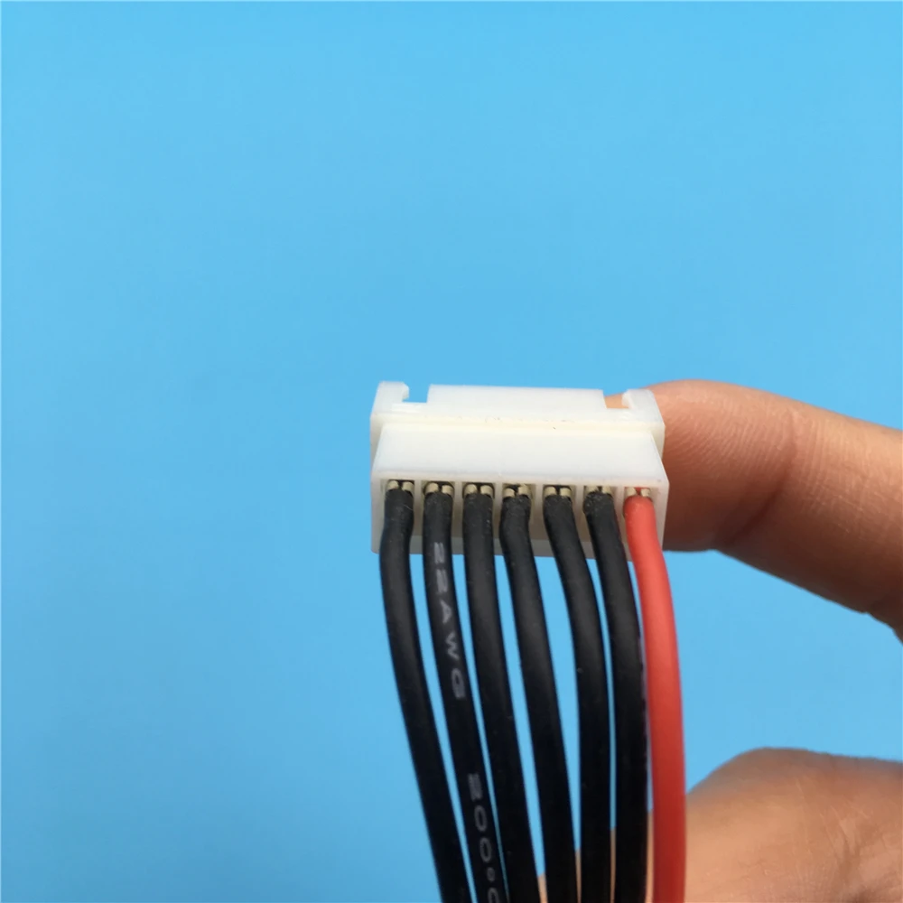 100MM 22AWG Wire 2S 3S 4S 5S 6S Lipo Battery Balance Charger Extension Cable JST XH Plug for B3 B6 B6AC Balance Charger