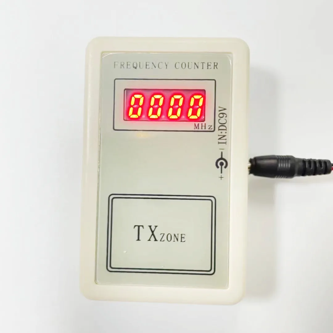 QBYteco Mini Digital Frequency Counter Tester Indicator Detector Cymometer Remote Control Transmitter Wavemeter 250-450Mhz