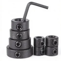 3-16Mm Boor Limiet Ring Diepte Stop Kraag Locator Klem Voor Ronde Ankers Lokaliseren Diepte Locator Met kleine Sleutel