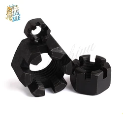 Groove Nuts  Slotted Hex Nuts Flower Slot Nut M6 M8 M10 M12 M14 M16 M18 M20 M22 M24GB58