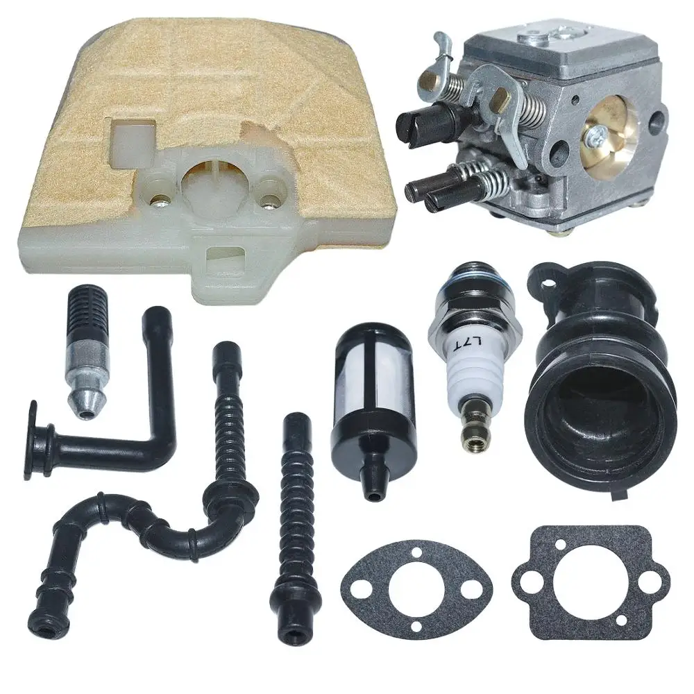 Carburetor Carb Air Fuel Filter Line Kit For Stihl 034 036 MS340 MS350 MS360 Chainsaw Replace 1125 120 0651, Zama C3A-S31A