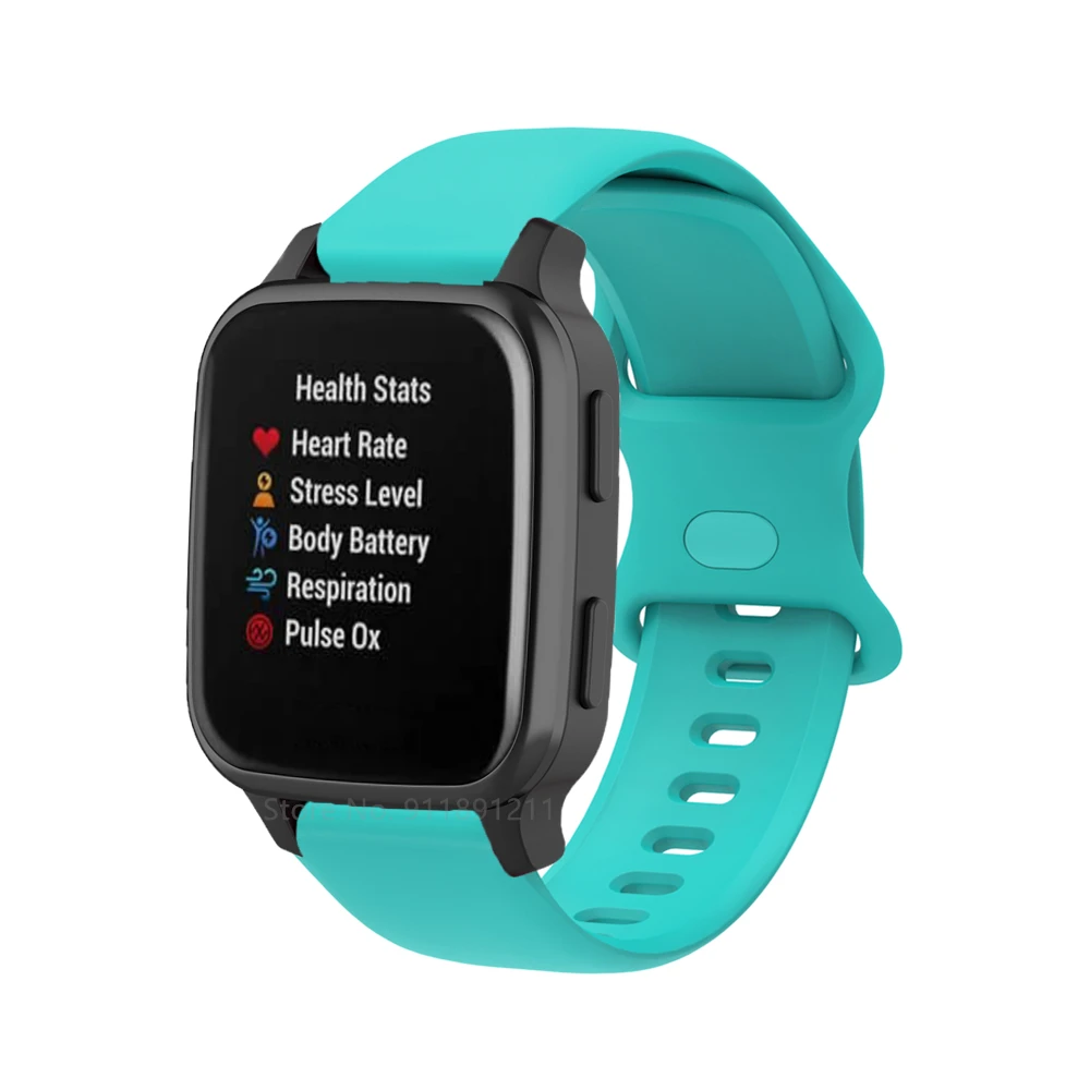 حزام الساعات ل Garmin Venu SQ سيليكون سوار ل Garmin Venu 2 حزام ل ساعة هواوي GT 2 برو GT2 42 مللي متر 46 مللي متر الذكية الفرقة
