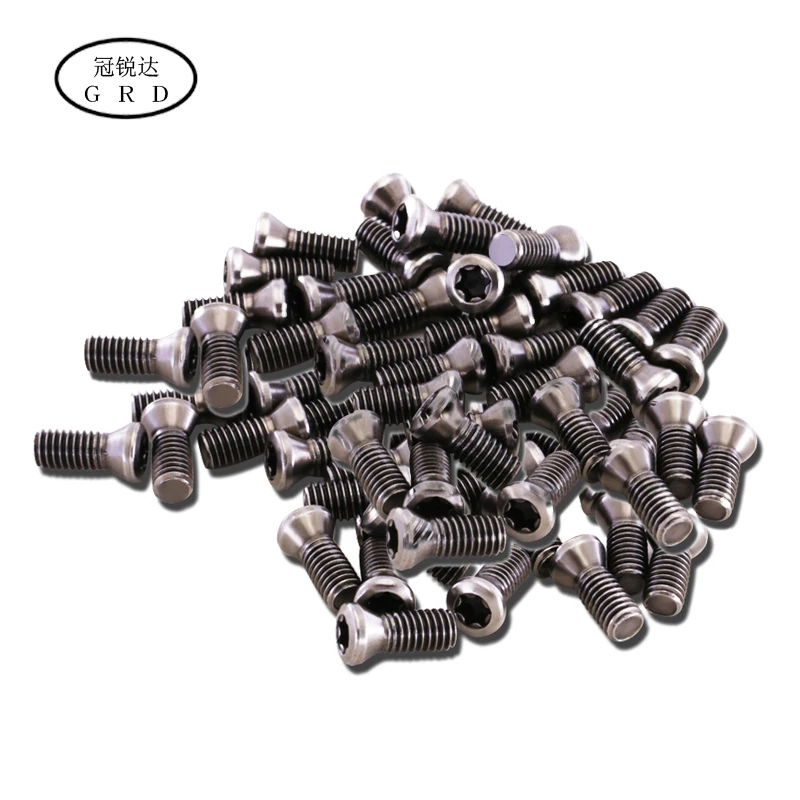 100% new universal nc tool accessories screw milling car screw plum screw M1.6 M1.8 M2 M2.2 M2.5 M3 M3.5 M4 M5 M6 type screw