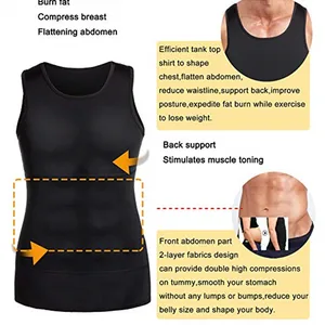 Gewichtsverlust Weste männliche Schlampe Kleidung Innenkörperform Tailger Cincher Steel Men Shaper Körper Schlampe Körper Körper Shapewear 6 Hauptverkaufsbluse -Abschluss - №6