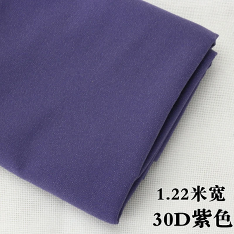 1-5m/lot 1.22m 30D purple one-side adhesive woven cloth silk soft interlining for patchwork Iron handmade diy accessories2175