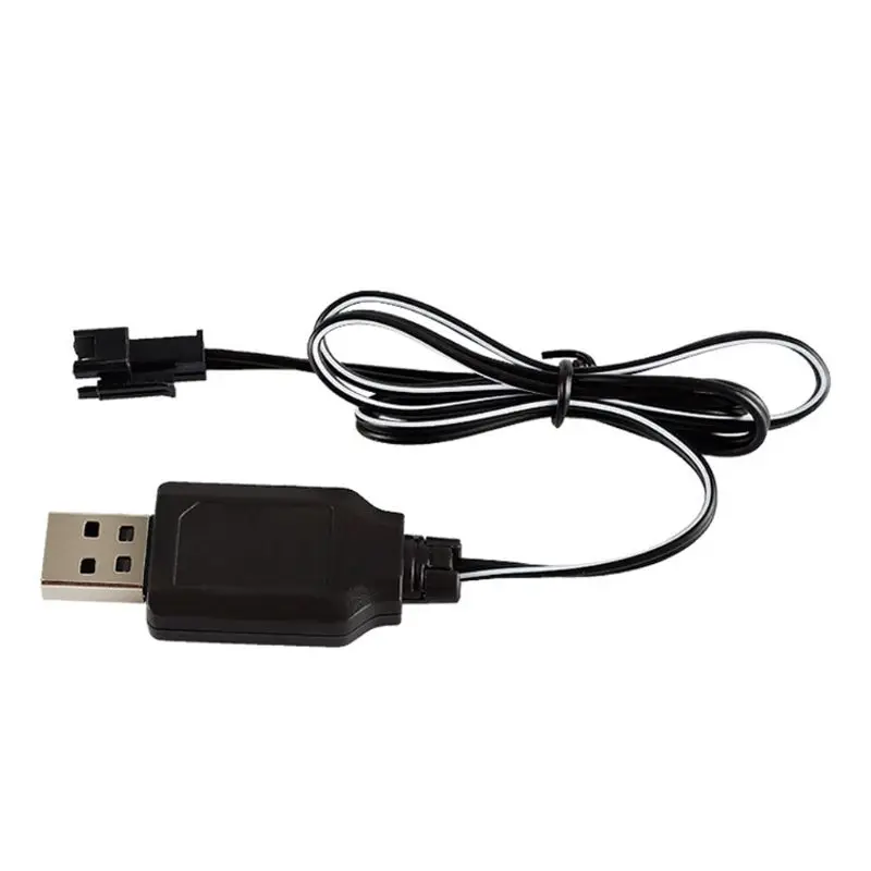 4.8V 250mA USB Power Adapter Cable with 2P Connector Plug for Ni-cd for Cars Vehicles