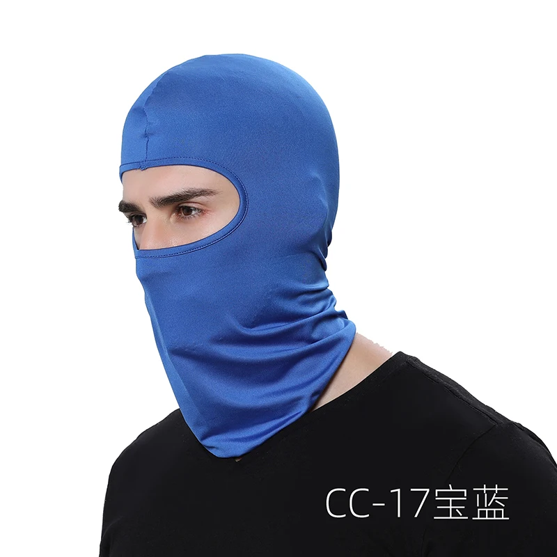 Winter Outdoor Windproof Hat Solid Color Ski Face Cover Mask Balaclava For Cycling Motorcycle