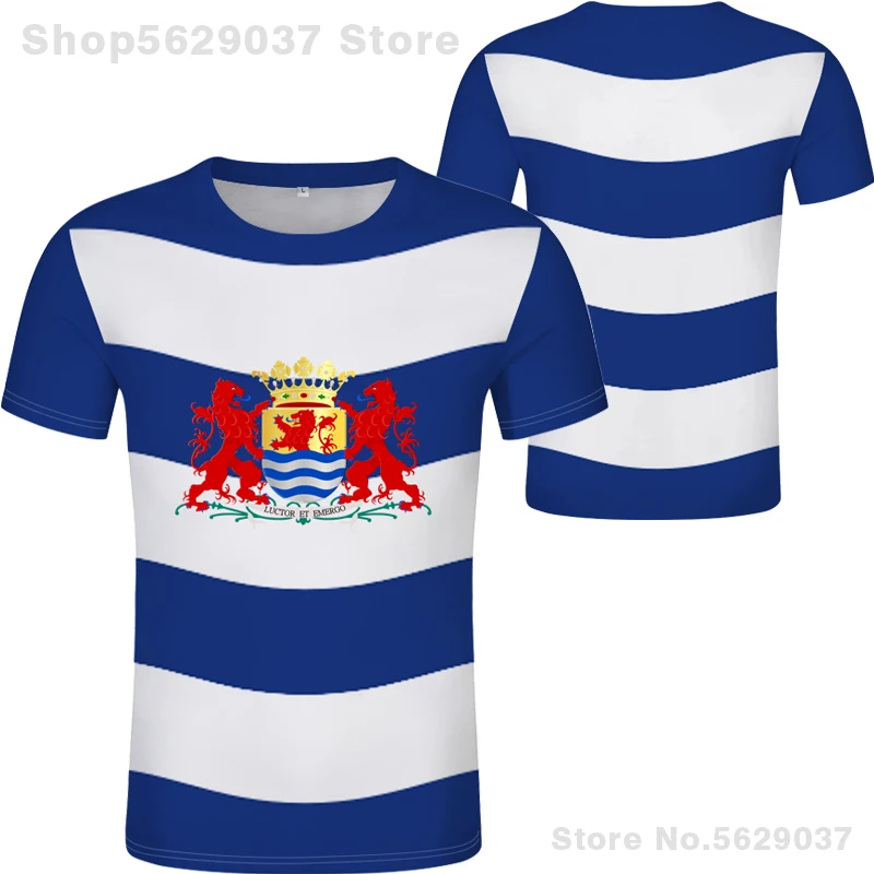 Zeeland Shirt Free Customized Hemd Name Number Middelburg T-Shirt Terneuzen Vlissingen Goes Print Flag Word Netherlands Clothing