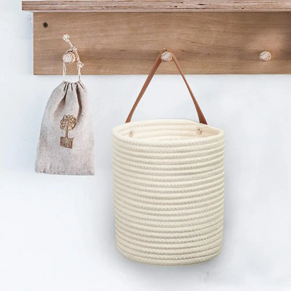 Storage Baskets laundry Seagrass Baskets Wicker Hanging Flower Pot Baskets Storage Flower Home Pot panier osier basket for toys