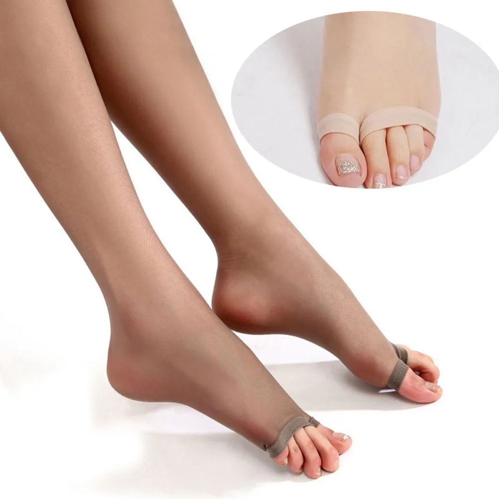 Summer Sexy Tights Women Nylons Pantyhoses Panty Collant Medias de mujer Open Toe Sheer Ultra-Thin Seamless mujer Stocking