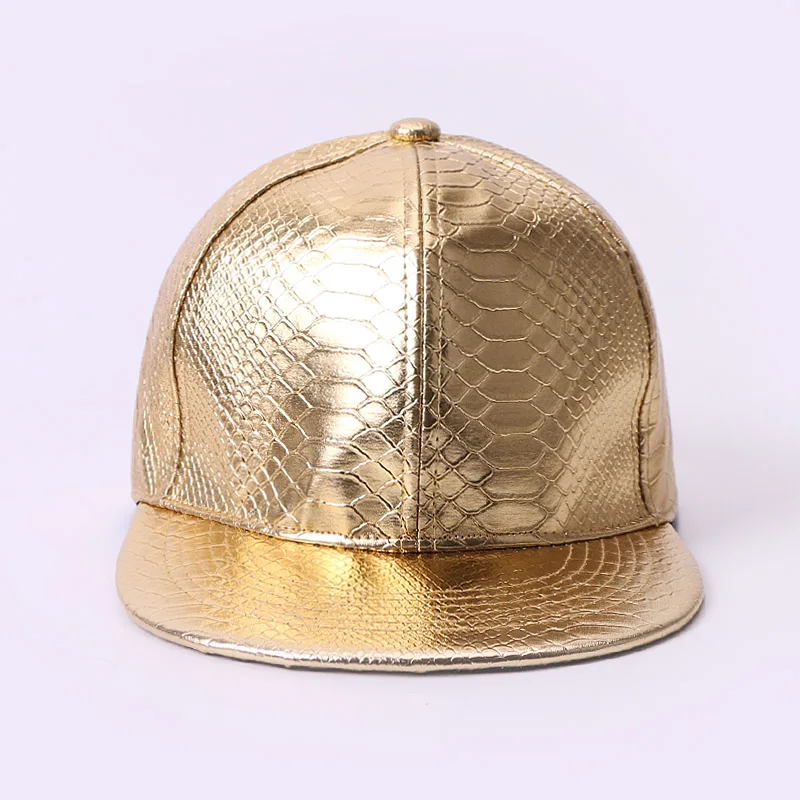 Spring Autumn Fashion Baseball Cap For Women And Men Summer Solid Color Sun Hat Unisex Golden Silver Baseball Caps Hip-hop Hats