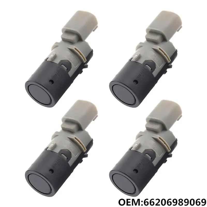 4 pcs For BMW E39 E46 E53 E60 E61 E63 E64 E65 E66 E83 Reverse Backup Assist PDC Parking Sensor 66206989069 66200309540