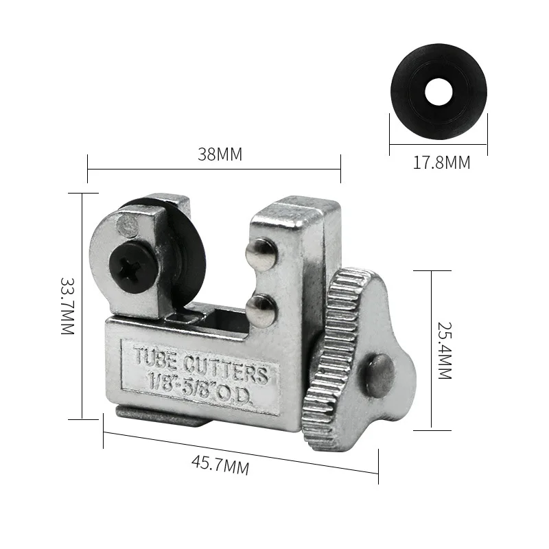 Mini Copper Pipe Cutter 3-16mm Plumbing Tool Shear for Copper and Aluminum Tubes Water-cooled Copper Tube Heavy Duty Cutter
