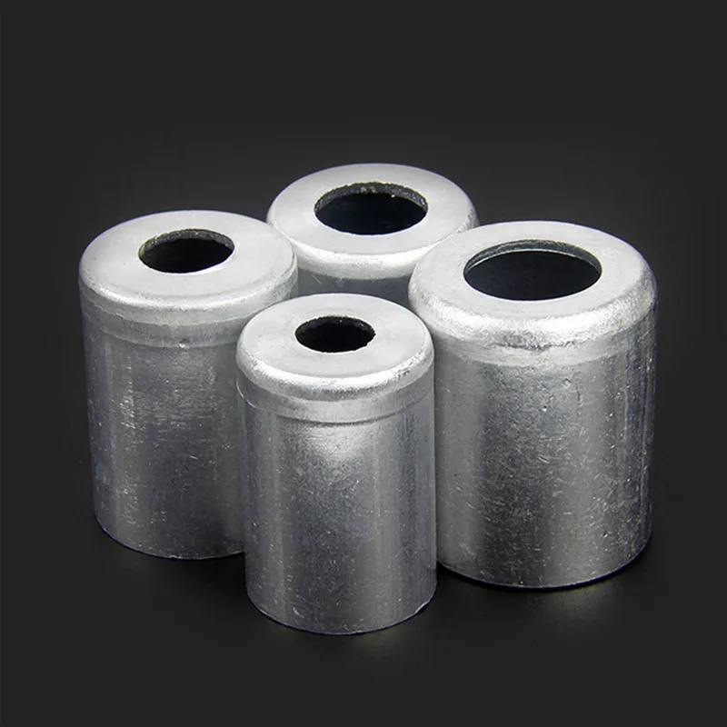 

(80pcs) R134a Auto a/c hose pipe joint aluminum sleeve cap,aluminum crimp ferrule for Refrigerant hose 3/8'' 1/2'' 5/8'' 3/4''