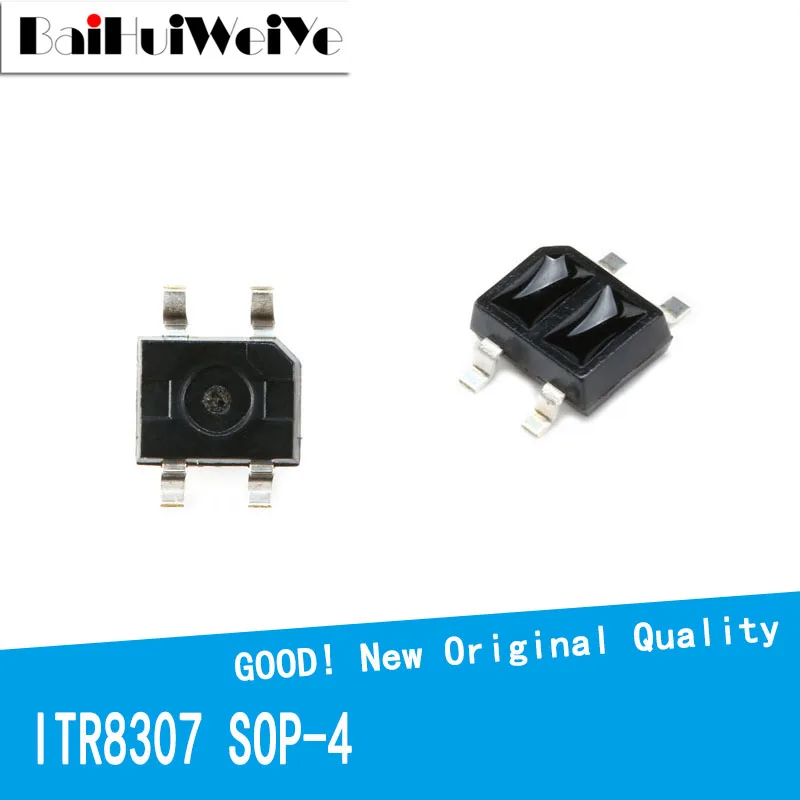 10Pcs/Lot ITR8307 TR8307 S17 TR8 TR8307 S17 TR8 SMD SOP4 SOP-4 Photoelectric Sensor Chip New Original Good Quality Chipset