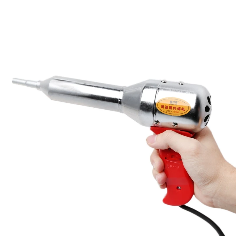 700W AC 220-240V Industriale Elettrico Pistola Ad Aria Calda di Plastica Saldatura Torcia di Saldatura Ad Aria Calda Pistola Ceramica riscaldatore