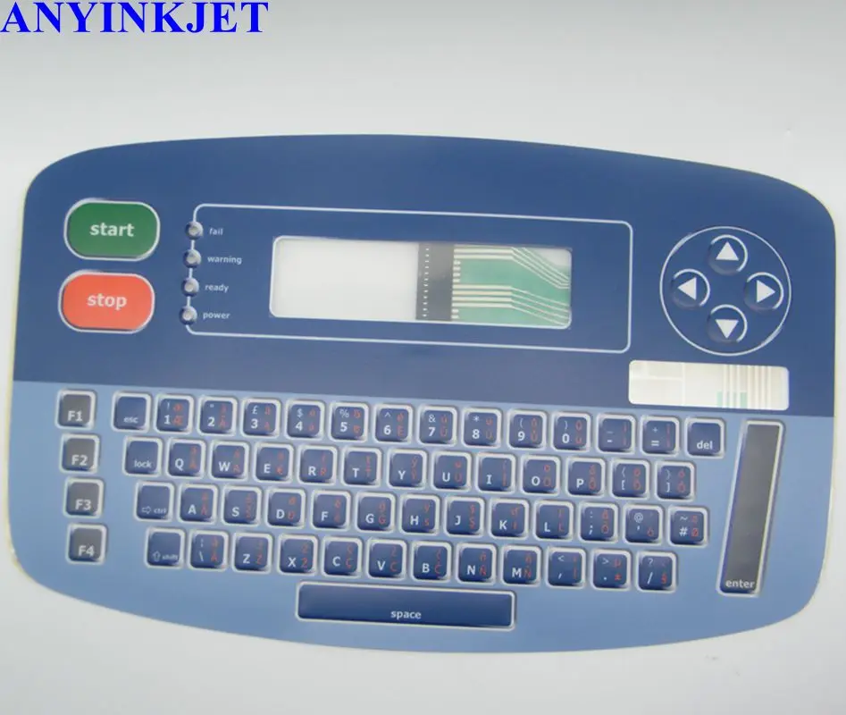 for Linx 4900 printer keybaord keypad display membrane