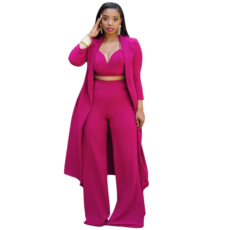 pants sets 3 piece set women suit women pant suits 3 piece set office female 2021 three pieces sets