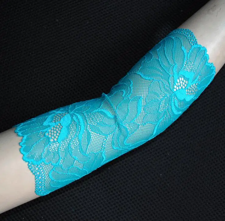 Women's spring summer sexy fingerless lace driving gloves female summer sunscreen Uv protection lace arm sleeve R1903