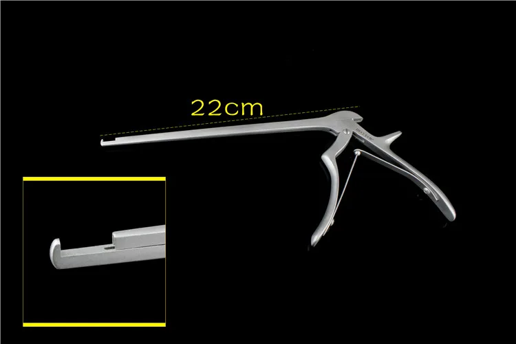 整形外科楽器医療椎骨 laminectomy 骨 rongeur ガンタイプ nucleu pulposus 鉗子脊椎最小侵襲はさみ