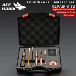 Ace Hawk DIY Baitcasting Fishing Reel Matertial Repair Kits Combo  Maintenance Tools Spool Dismantling Device Pin