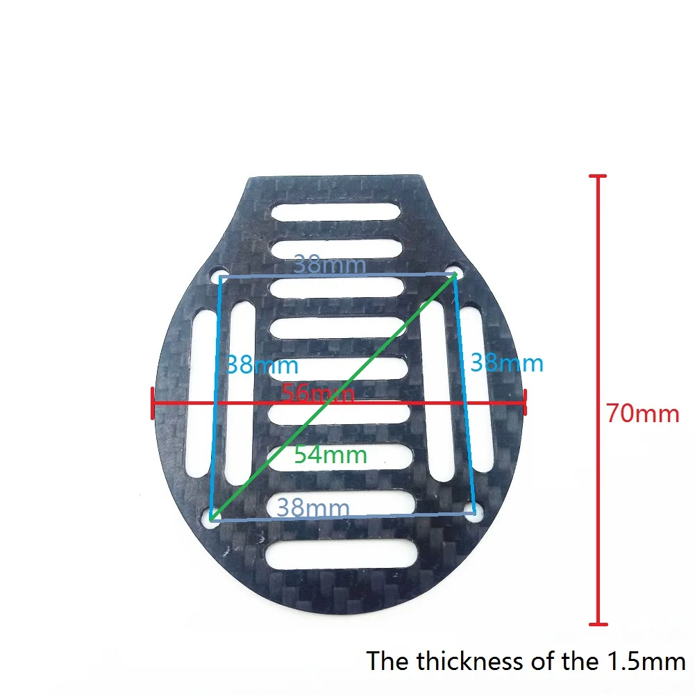 Aerial Photography Multi-Axis Plant Protection UAV Motor Seat is Applicable to a Large Number of Carbon Fiber Board