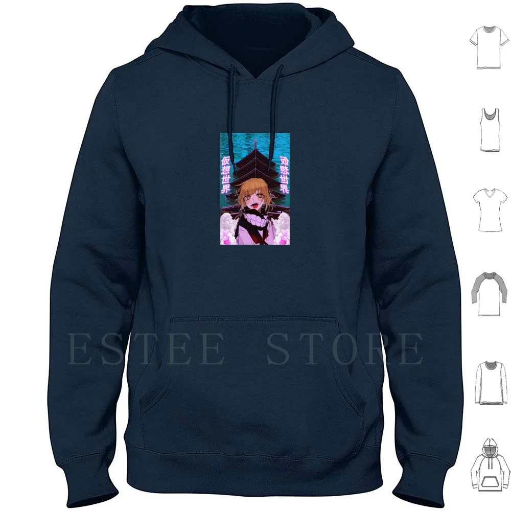 Toga Hoodie Long Sleeve Toga Anime Bnha Boku No Hero Academia Deku Mha Himiko Toga Manga Bakugo Dabi Himiko Toga All Might