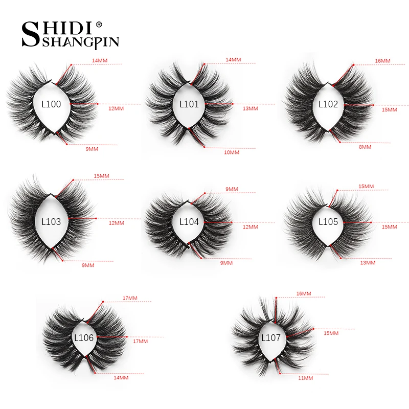 SHIDISHANGPIN 3/5/16 Pairs Dramatische 3D Nerz Wimpern Natürliche Falsche Wimpern Weiche Lange Gefälschte Wimpern Verlängerung Handgemachte Flauschigen Lash