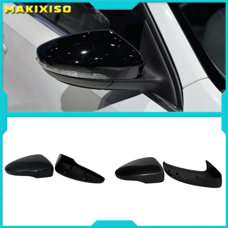 

Side Mirror Cover Caps for Volkswagen Golf 6 GTI 7 MK7 R for MK6 Scirocco (Carbon Look) Passat B7 B8 Polo 6R 6C MK5 PLUS