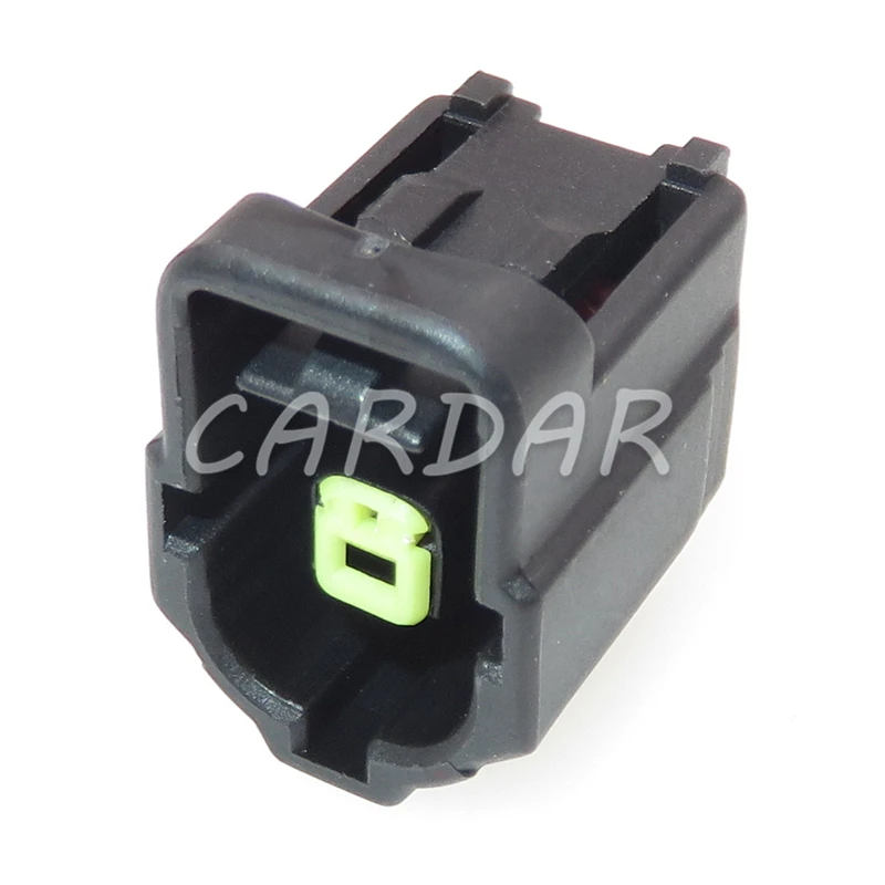 1 Set 1 Pin 1.8 Series Female Socket AC Assembly Car Wire Harness Connector With Terminal and Rubber Waterproof Seal 184042-1