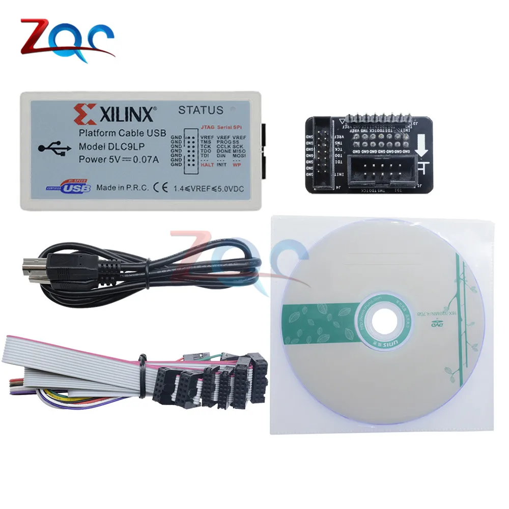 USB Download Debugger Programmer Cable USB FPGA CPLD JTAG SPI with USB Type-B Cable for XILINX Platform