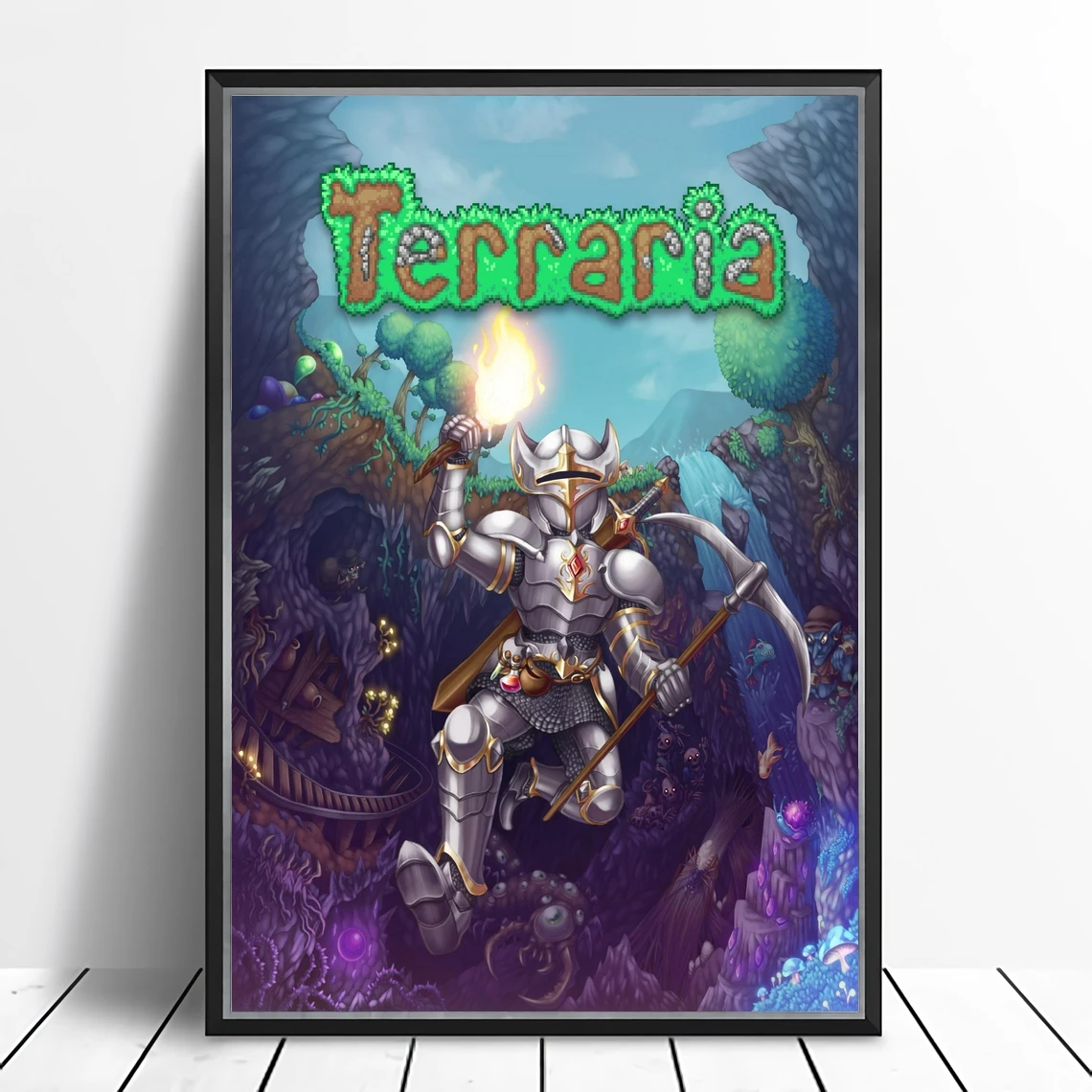 Terraria Video Game Canvas Poster Home Wall Painting Decoration (No Frame)