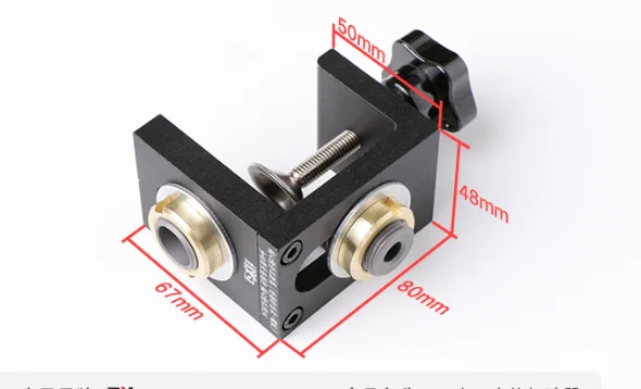 Ganwei 3 in 1 Small Hole Punch Woodworking Doweling Jig Kit With Positioning Clip Adjustable Drilling Guide New Tools