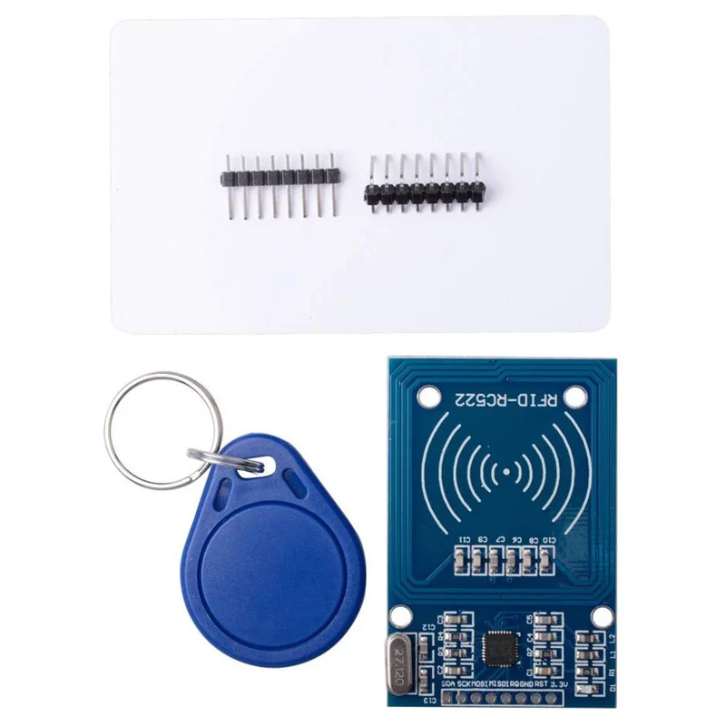 5 Buah/Lot MFRC-522 RC522 Pembaca NFC RFID Modul Sensor Induktif Kartu IC RF UNTUK Modul Arduino + Kartu NFC S50 + Cincin Kunci NFC