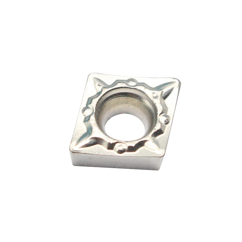 10PCS CCMT060204 FG CT3000 Internal Turning Tools Cermet Grade Carbide Insert Lathe Cutter Turning Insert