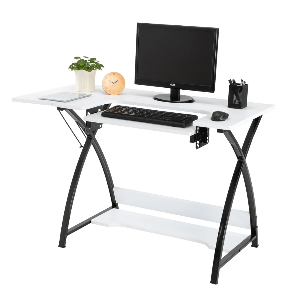 Oshion SCT-46 Sewing Machine Table Cutting Table Worktable  Computer Table White Computer Desk PC Laptop Study Table Workstation