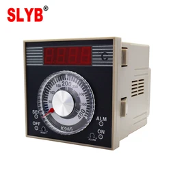 Good Quality 96*96 Digital Industrial Knob Temperature Controller Oven Thermostat K965 220V