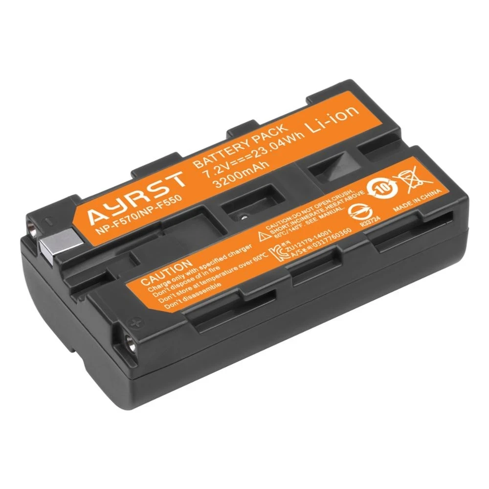 NP-F550 NP F550 NPF550 akumulator litowo-jonowy 3200mAh dla Sony NP-F330 NP-F530 NP-F570 NP-F730 NP-F750 Hi-8