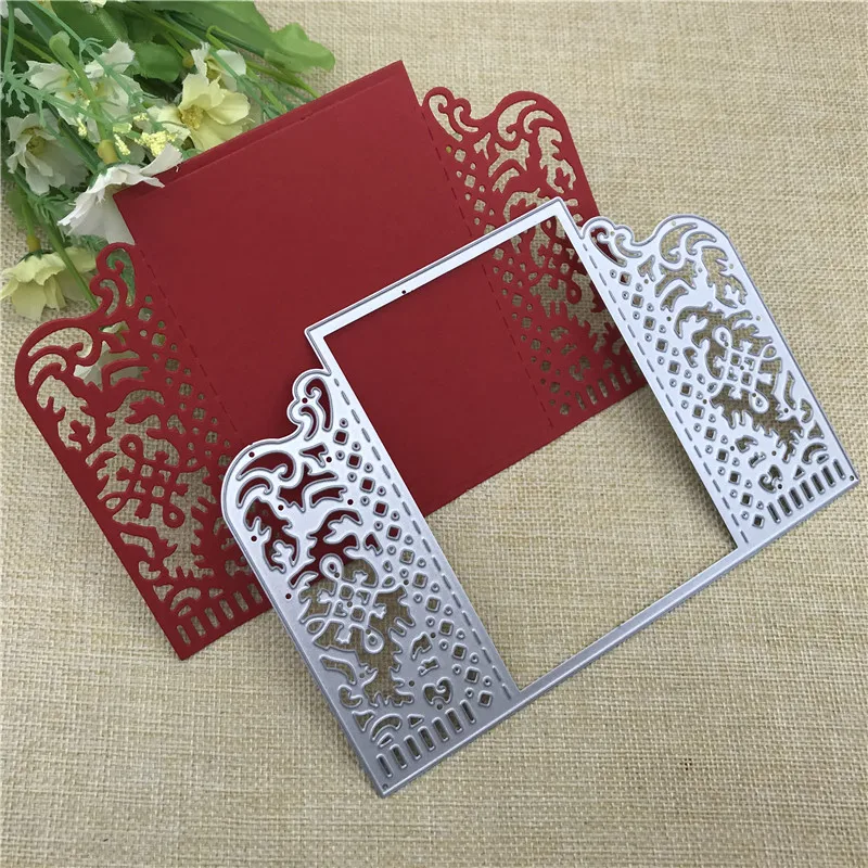 Wedding Layer Flower Metal Cutting Dies Stencils For DIY Scrapbooking Decorative Embossing Handcraft Die Cutting Template