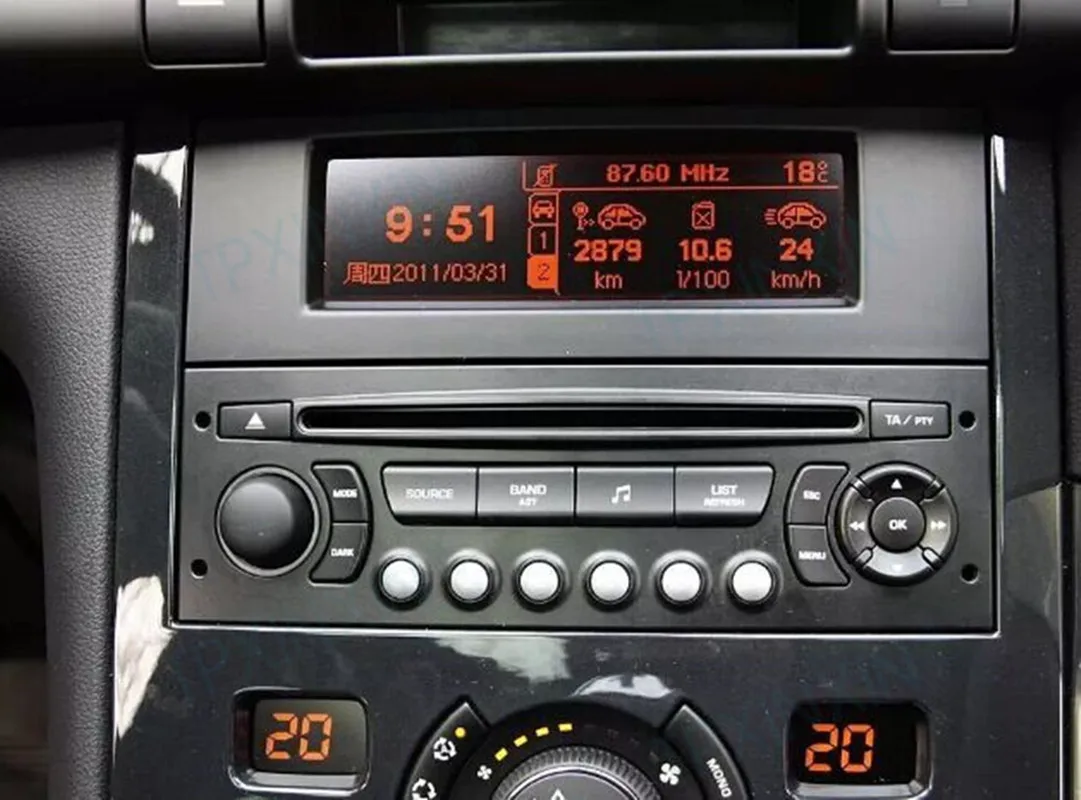 لبيجو 3008 5008 شريك سيتروين بيرلينجو 2009 + أندرويد 13 مشغل راديو Carplay سيارة لتحديد المواقع والملاحة رئيس وحدة ستيريو السيارة