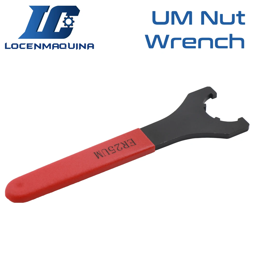 Chave Inglesa de Borracha para Máquinas-ferramenta Cnc Material de Galvanoplastia Er16um Er20um Er25um Er32um Er40um Er50um Wrench
