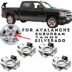 Set of 4 Wheel Center Hub Cap Covers center cap for CHEVY AVALANCHE /SUBURBAN / TAHOE /SILVERADO 2009 - 2013