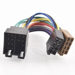 Car Radio ISO Adapter Extended Conversion Cable for Peugeot 106 206 306 307 405 406 607