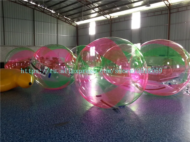 Funny game custom floating inflatable water walking ball for summer