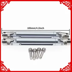 2pcs #45 steel center drive shaft dogbone 106-138mm for rc hobby model car RedCat 1/10 Everest Gen7 Pro/Sport Upgraded part