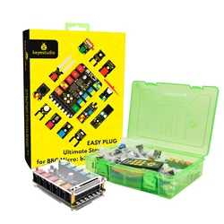 Keyestudio EASY Plug Ultimate Starter Kit per BBC Micro bit STEM EDU Kit di programma di apprendimento per Micro: kit sensore bit