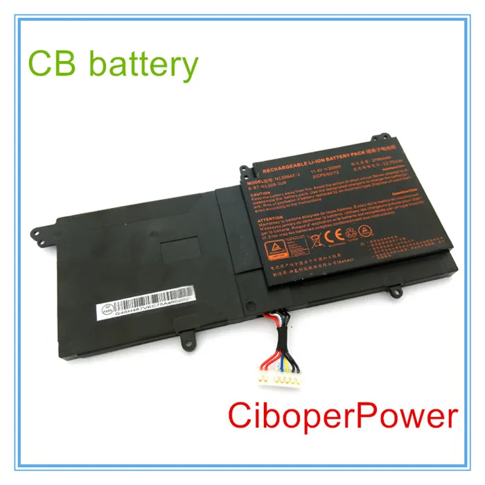 

11.4V 36WH N130BAT-3 Battery for N130BAT-3 6-87-N130S-3U9A N130BU 130WU N131BU N131WU NP3130 Pro 13 14 N130BU