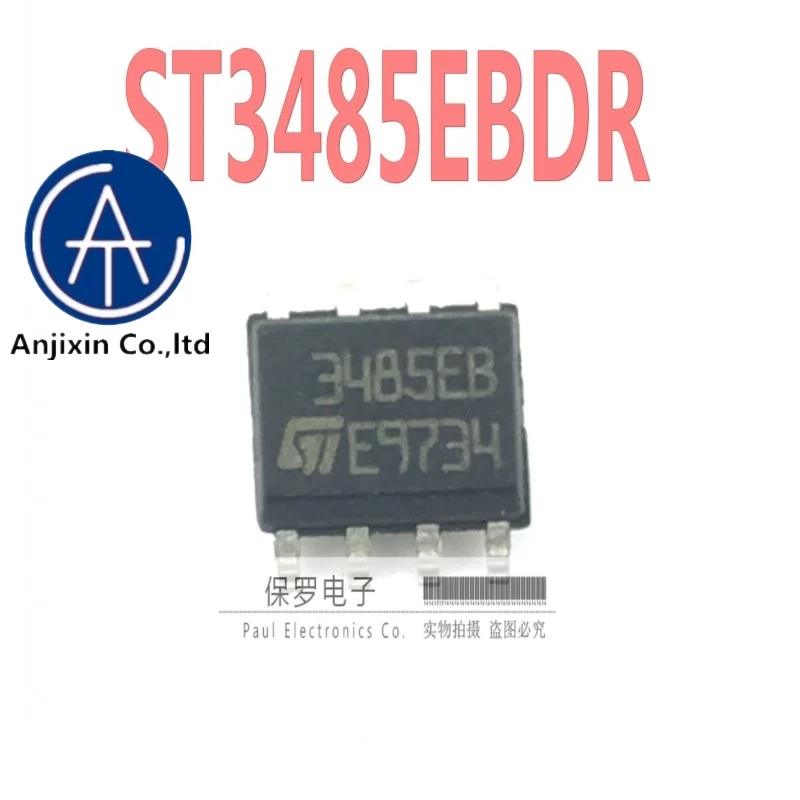 Transceptor original y nuevo, 100% ST3485EBDR 3485EB SOP-8, 10 Uds., disponible