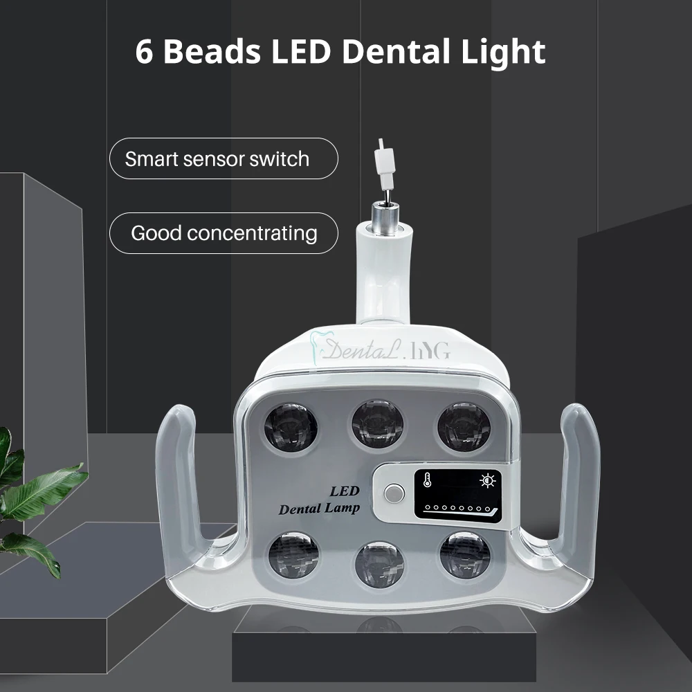 

6LED Dental Led Light Oral Lamp Sensitive LED Lamp For Dental Chair Unit Clinic Dental Equipment