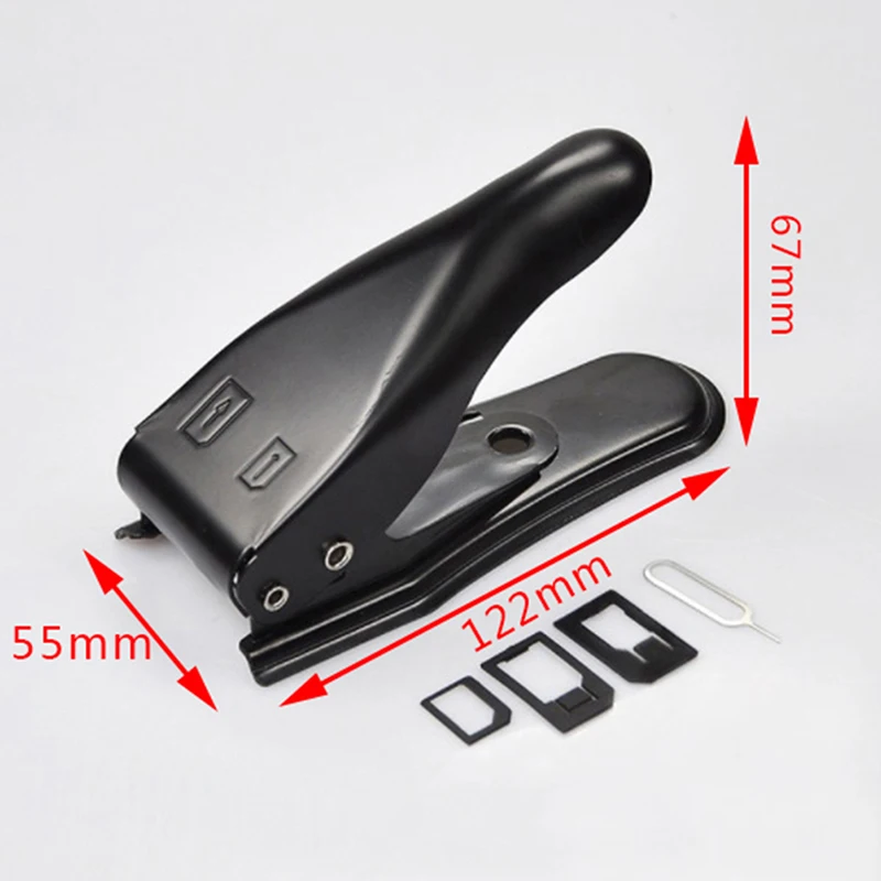 Multi-funktion Dual 2 in 1 Nano Micro SIM Karte Cutter Für Smart Telefon Zubehör